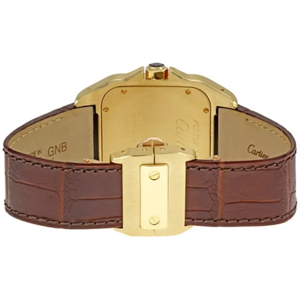 CARTIER santos 18kt Yellow Gold Men's WatchItem -W20071Y1 - 图片 5