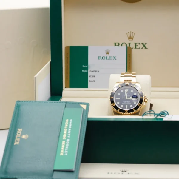Rolex Submariner 116618LN-97208 black dial watch - 图片 9